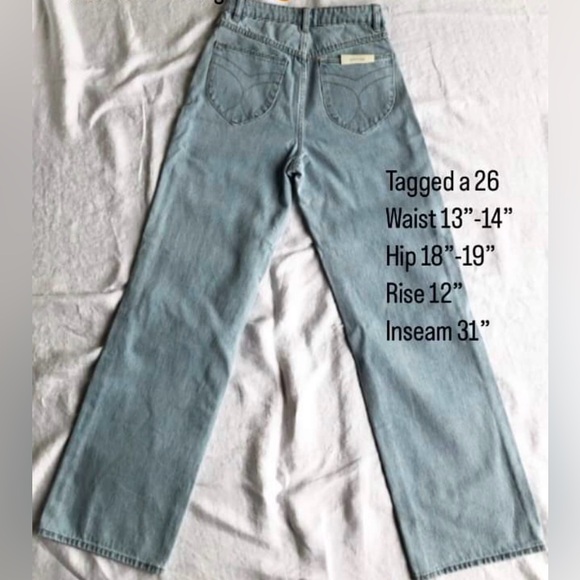 Rollas x Sophia Ritchie Heidi Jeans size 26 - Picture 3 of 3